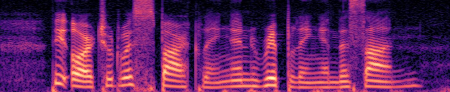 Spectrogram of a spoken sentence